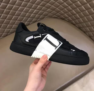 <span class=keywords><strong>Sneakers</strong></span> di Lusso Retrò 2025 di Tendenza per Uomo e Donna, in Vera Pelle e Mesh, con Suola Interna in EVA per Aumento di Altezza, Allacciatura - Product Image 6