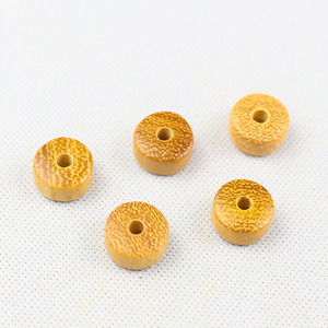 Perles d'espacement en bois de santal 4x7mm, perles rondes pour la fabrication de bijoux, perles en vrac, vente en gros, matériaux de perlage DIY - Product Image 1