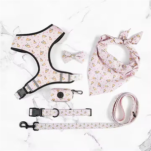 Kemer ve kayış altı Set Pet malzemeleri rahat Polyester baskılı köpek göğüs aksesuarları kayış - Product Image 2