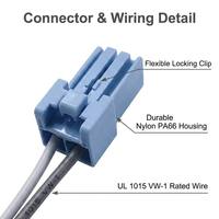 Kabel Harness Berisolasi PVC Inti Tembaga PSIP-02V-LE-A Konektor 2 Pin SPSI 001T M1.1 AWG24 Rakitan Kabel SHAN WEI Electronic