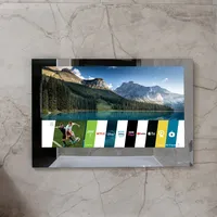 Kaca Tempered TV, disesuaikan dengan layar kaca Tempered cermin pintar cocok untuk rumah