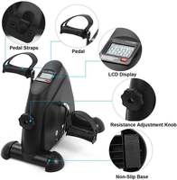 Mini-vélo manuel unisexe à assistance pneumatique, appareil d'exercice à pédales pour la remise en forme à domicile, équipement de rééducation, carton pour usage domestique