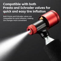ROCKBROS Pressure Gauge CO2 Inflator Nozzle A3G Bike Tyre Inflators Bicycle Tire CO2 Pump Nozzle