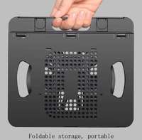 Support d'ordinateur portable et de bureau pliable et réglable en hauteur, modèle populaire avec fonction de refroidissement, idéal pour l'export.