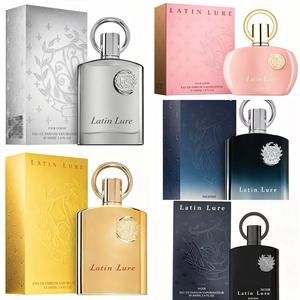 น้ำหอมลาตินลูร์ สต็อก 100 มล. กลิ่นดอกไม้แบบอาหรับ คุณภาพสูง สำหรับผู้ชาย ใช้ในบ้าน พร้อมกล่องของขวัญ - Product Image 1