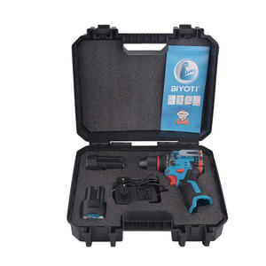 <span class=keywords><strong>Perceuse</strong></span> à <span class=keywords><strong>percussion</strong></span> sans fil portable BIYOTI à vitesse variable CC, batterie lithium-ion, mini <span class=keywords><strong>perceuse</strong></span>, tournevis, machine à percer - Product Image 3