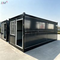 Maison préfabriquée modulaire pliable de haute qualité JJM avec un design moderne pour une utilisation en bureau