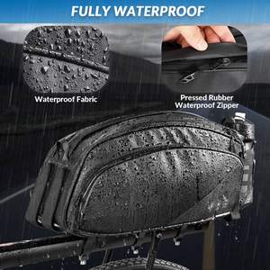 Muestra gratis de moda bicicleta alforja bolsa cremallera ligero de gran capacidad portátil profesional portabicicletas para exteriores - Product Image 6