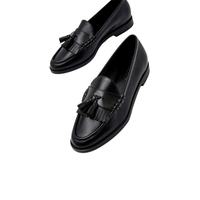 Chaussures italiennes classiques à pampilles personnalisées par une usine chinoise, mocassins décontractés à enfiler, tige en PU, semelle extérieure en caoutchouc, imperméables et adaptées