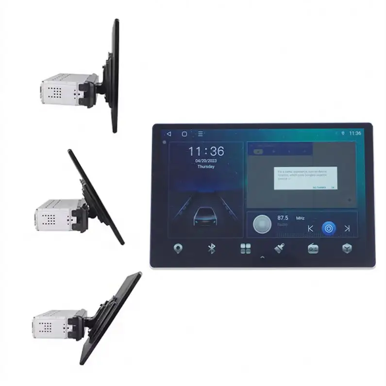 Головное устройство 13 дюймов Универсальный радио монитор с авто Carplay Автомобильный Gps Dvd стерео плеер Android система