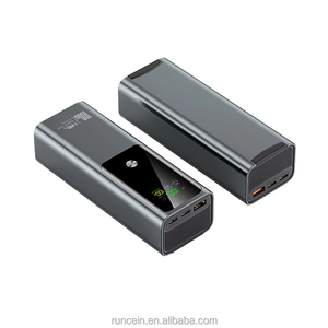 ลดราคา! ที่ชาร์จเร็วสุดแรง 100W ความจุ 20000mAh พร้อมหน้าจอแสดงผลดิจิตอล ดีไซน์เมคคาพังก์ โปร่งใส  แบตสำรอง 30000mAh - Product Image 1