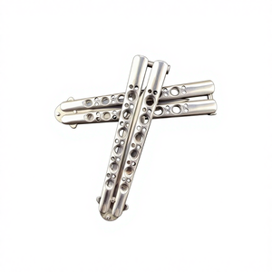 Wholesale Folding butterfly Outdoor Camping Training <strong>Knife</strong> Folding Self Defense <strong>Knife</strong> Toy Gift - Product Image 1