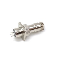 Vente d'usine GX12 RS765 Prise mâle carrée Prise femelle 2 3 4 5 6 7 broches Connecteur électrique circulaire M12