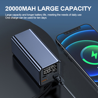 CASUN Centrale électrique portable charge super rapide 100W PD 20000mah Batterie externe pour ordinateur portable avec puissance de sortie 65W