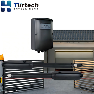 Système de commande de <span class=keywords><strong>portail</strong></span> automatique solaire Turtech SWG-C-400-DC, ouvre-<span class=keywords><strong>portail</strong></span> électrique pour maison, ouvre-<span class=keywords><strong>portail</strong></span> automatique à battants - Product Image 1