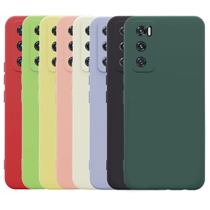 Soft Liquid ซิลิโคนสำหรับโทรศัพท์ <span class=keywords><strong>Vivo</strong></span> V20 Se Y20 Y20i Y91 Iqoo พร้อมเลนส์กล้องโทรศัพท์ป้องกันกรณี - Product Image 2