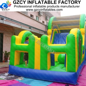 <span class=keywords><strong>Château</strong></span> gonflable en PVC robuste, parcours d'obstacles Big Baller avec souffleur, certifié CE pour les carnavals et les entreprises de location - Product Image 2