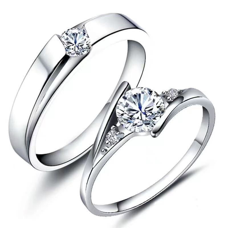 Vxddy Anillos De Promesa Para Parejas, Anillo De