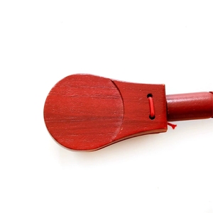 Wholesale Red Wooden Handled Castanet Kids Rhythm Percussion Instrument For Teaching Aids Preschool Educational <b>Musical</b> Toy - Product Image 3
