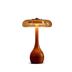 Unique European Solid Wood Room Living Room Bedside Study Old Shanghai American Garden Retro Retro Simple <b>Desk</b> Lamp - Product Image 1