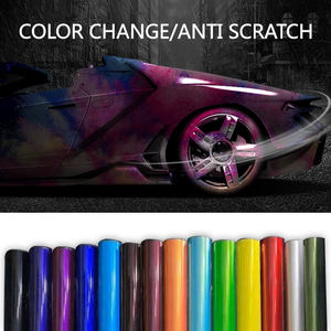 Film Vinyle Adhésif Mat pour <span class=keywords><strong>Voiture</strong></span> Effet Glacé Électro-optique Personnalisé 1,52*15m Auto-Réparant Changeant <span class=keywords><strong>de</strong></span> Couleur Protection UV 6,4mil - Product Image 3
