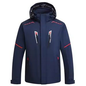 AQTQ jaket Ski, jaket motormobile salju, jaket Ski tetap hangat, anti angin, anti air, logo kustom - Product Image 5