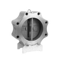 Vanne de retenue à double plaque API 593 600LB 900LB avec LUG, adaptée aux pipelines à bride ASME DIN BS JIS, longue durée de vie