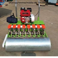 Machine à semer à moteur à essence pour l'agriculture, semoir manuel à poussée manuelle, super semis et plantation