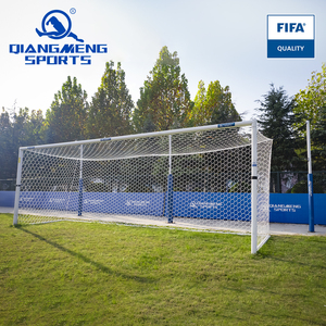 Poteau de support de <span class=keywords><strong>but</strong></span> de football en aluminium avec filet arrière Buts de football - Product Image 3