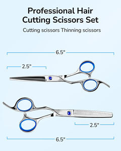 Tijeras de Peluquería al por Mayor con Logotipo Personalizado, 6.0 Pulgadas, Nuevo Diseño de Moda, Tijeras de Belleza para Barbería, Tijeras Planas para Cabello - Product Image 3