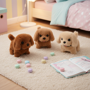 Chien Électrique Interactif en Peluche : Jouet pour Enfants qui Marche, Abaie, Hoche la Tête et Abaisse la Queue – Vente Chaude en Gros - Product Image 6