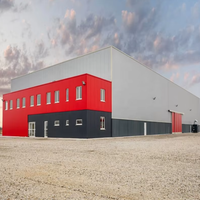 Almacén de Estructura de Acero de Ingeniería de Precisión Personalizado en Venta