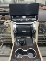 Kit interior C200 a LC300, panel de control central del tablero, volante, panel de puerta para actualización de Toyota Land Cruiser