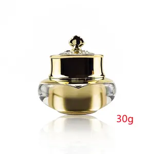 Bán Hot 30 Gam Gloss Gold Chai Nhựa Lọ Kem Rỗng Mỹ Phẩm Container Lotion Beauty Container Box