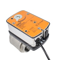 Vanne de régulation électrique modulante EDAK, en acier inoxydable SS304, à sécurité intégrée, 4-20mA 0-10V, filetage NPT BSPT 1/4''-2'' DN8-DN50, 2/3 voies