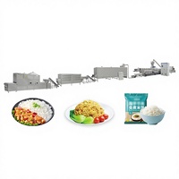 Ligne de production de riz nutritionnel / dal / couscous 2026 mise à jour, machine à riz fortifié extrudé à double vis