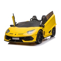 Mobil Listrik Anak-anak Berlisensi LLAMBORGHINI 2 Kursi 24v Bertenaga Baterai Mobil Mainan Anak-anak Mobil Listrik