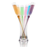 Vasos de Plástico Transparente Resistente para Bebidas, Juego de Vasos para Restaurantes, Jugos, Hielo, Playa, 120ml/150ml