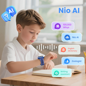 Reloj Inteligente <span class=keywords><strong>para</strong></span> Niños LAGENIO L29Q Square 4G con Videollamada, Asistente de Voz con IA, Cámara HD, Pantalla de 1.4 Pulgadas, Resistente al Agua IP68, <span class=keywords><strong>Android</strong></span> 8.1, GPS, SOS - Product Image 4