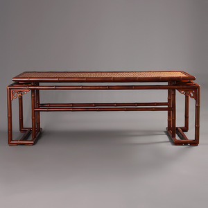 Mesa de té, escritorio de estudio, mesa de pintura, mesa larga, muebles clásicos chinos de bambú para sala de té - Product Image 2