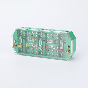 Boîtier de jonction Guan Yang Fj6, triphasé, quatre fils, transparent, en laiton, IP44, pour l'électricité - Product Image 1
