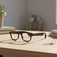 Lunettes Intelligentes Tendance avec Traduction IA, Appels Sans Fil, Musique, Lunettes de Soleil Sportives Intelligentes IA pour l'Extérieur, Mode 2026