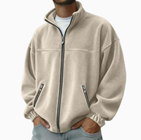Veste décontractée à col évasé pour homme JAC22 TZ6990