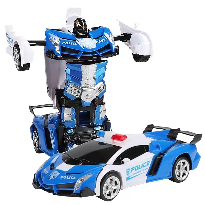 Автомобиль-трансформер, модель спортивного автомобиля, игрушки-роботы с беспроводной зарядкой