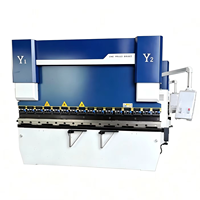 Presse plieuse hydraulique CNC entièrement automatique WC67Y-100T/3200 |   Machine à plier la tôle de 100 tonnes 3200 mm avec moteur (optionnel E21/TP10S)