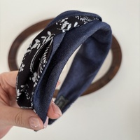 Daou Bandeau rétro en U de 13 cm, tendance, style bandana, de haute qualité, durable, pour la beauté quotidienne, accessoires capillaires pour femmes, vente en gros