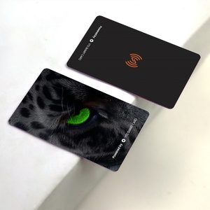 บัตรธุรกิจ NFC แบบกำหนดเองระดับไฮเอนด์ บัตรสมาร์ทการ์ด RFID PVC พร้อมไฟ LED - Product Image 3