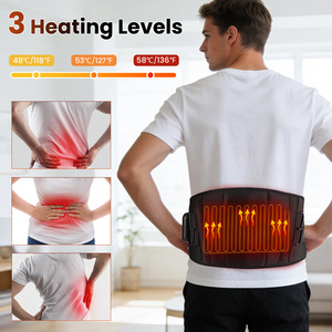 Electric Heating <b>Massage</b> <b>Waist</b> Belt Warm Abdomen <b>Waist</b> Stomach Heat Retention Hot Compress Thermal Protection <b>Waist</b> Support - Product Image 3