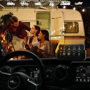 Panneau de commande sans fil à 8 touches, contrôle tactile 8 voies RGB pour modification de camping-car et bateau - Product Image 5
