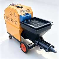 Machines à projeter du mortier professionnelles 220V avec alimentation stable pour les applications de plâtrage résidentielles et commerciales